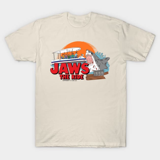 Jaws: The Ride T-Shirt by DeepDiveThreads